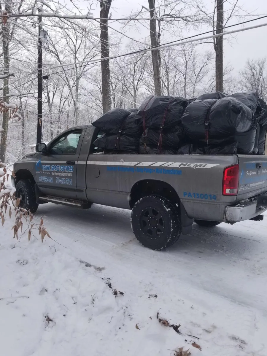Crawl Space Clean Out — Crawlspace Services of NEPA (Henryville, PA)